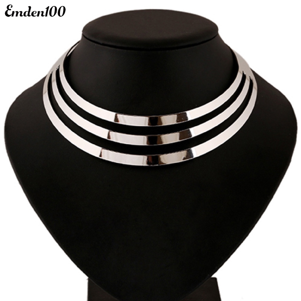 Vòng Cổ Nhiều Lớp Bằng Hợp Kim Chống Nước Độc Đáo Cho Đám Cưới