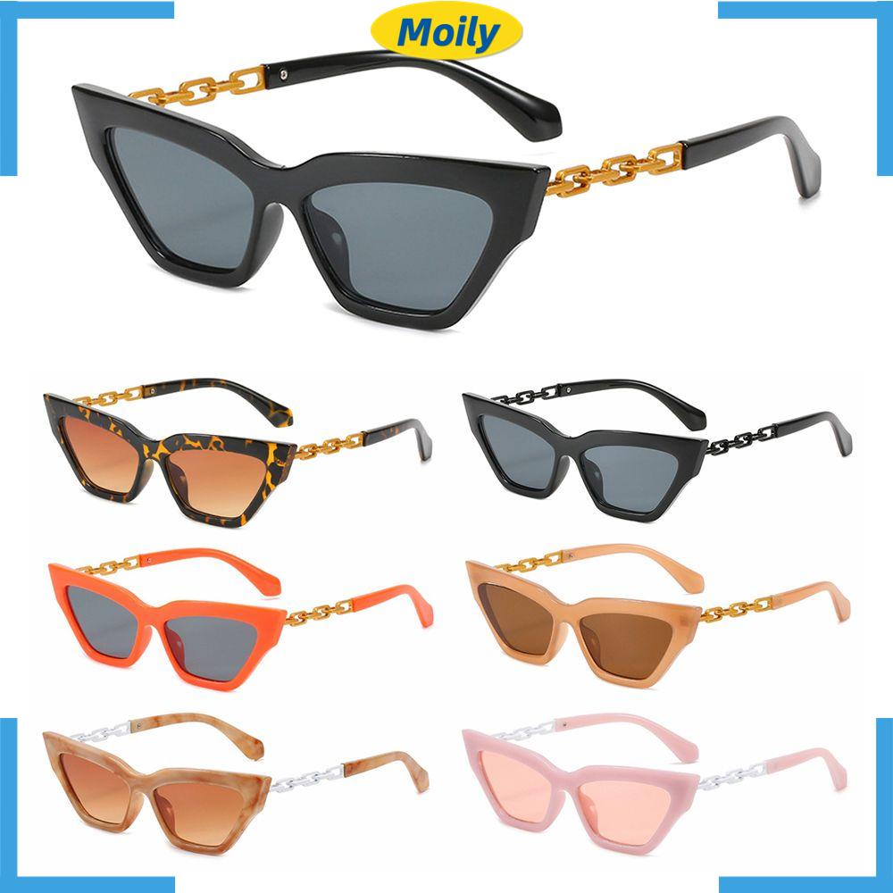 MOILYVN Kính Mát Nữ Gọng Nhỏ Chống Tia UV400 Thời Trang