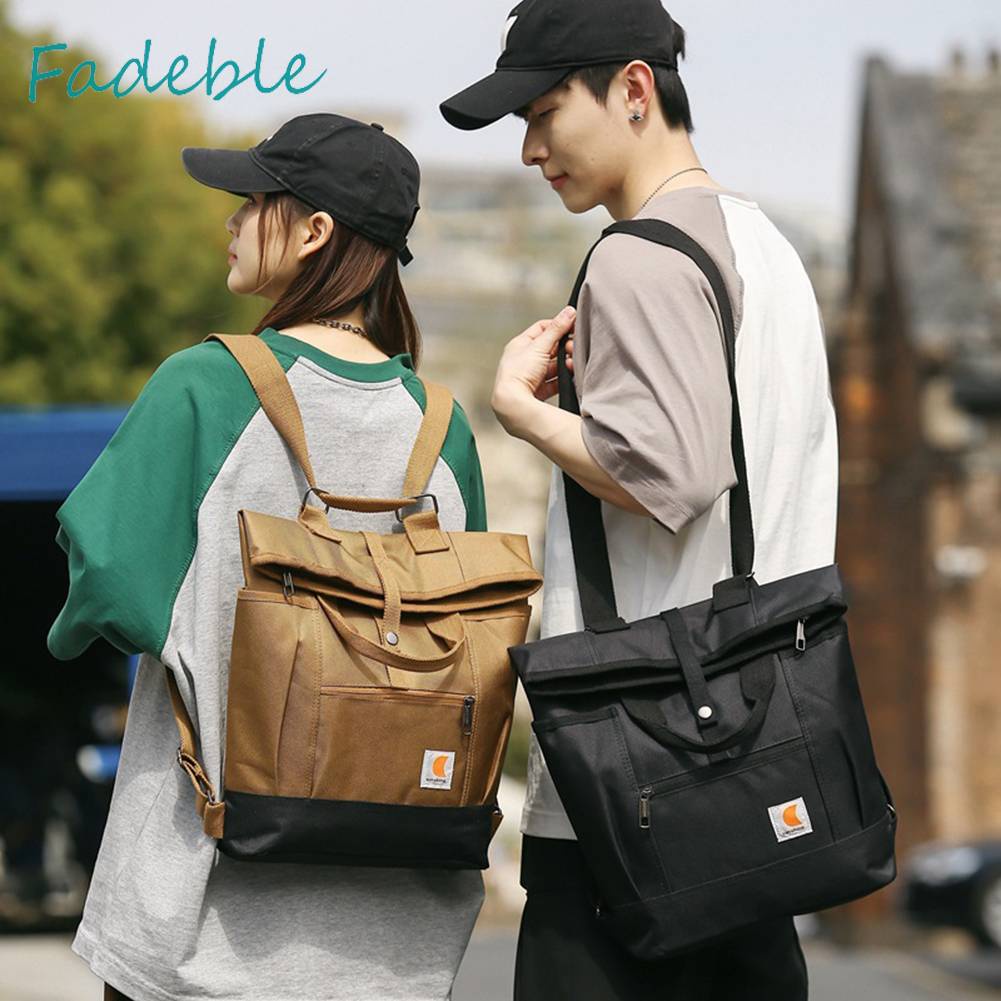 Túi Đeo Vai Bằng Nylon Có Khóa Kéo Tùy Chỉnh Tiện Dụng Cho Học Sinh