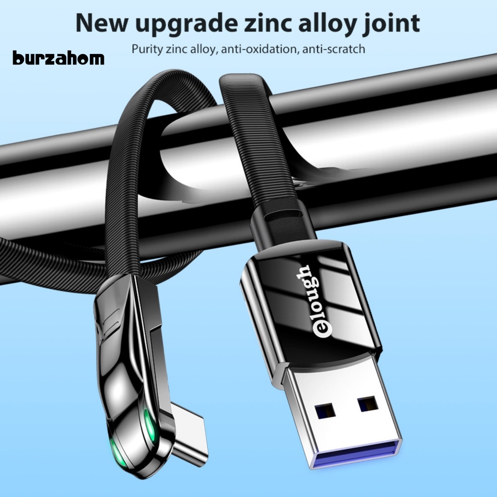 Dây Cáp Sạc USB Type-C 90 Độ Cho Điện Thoại