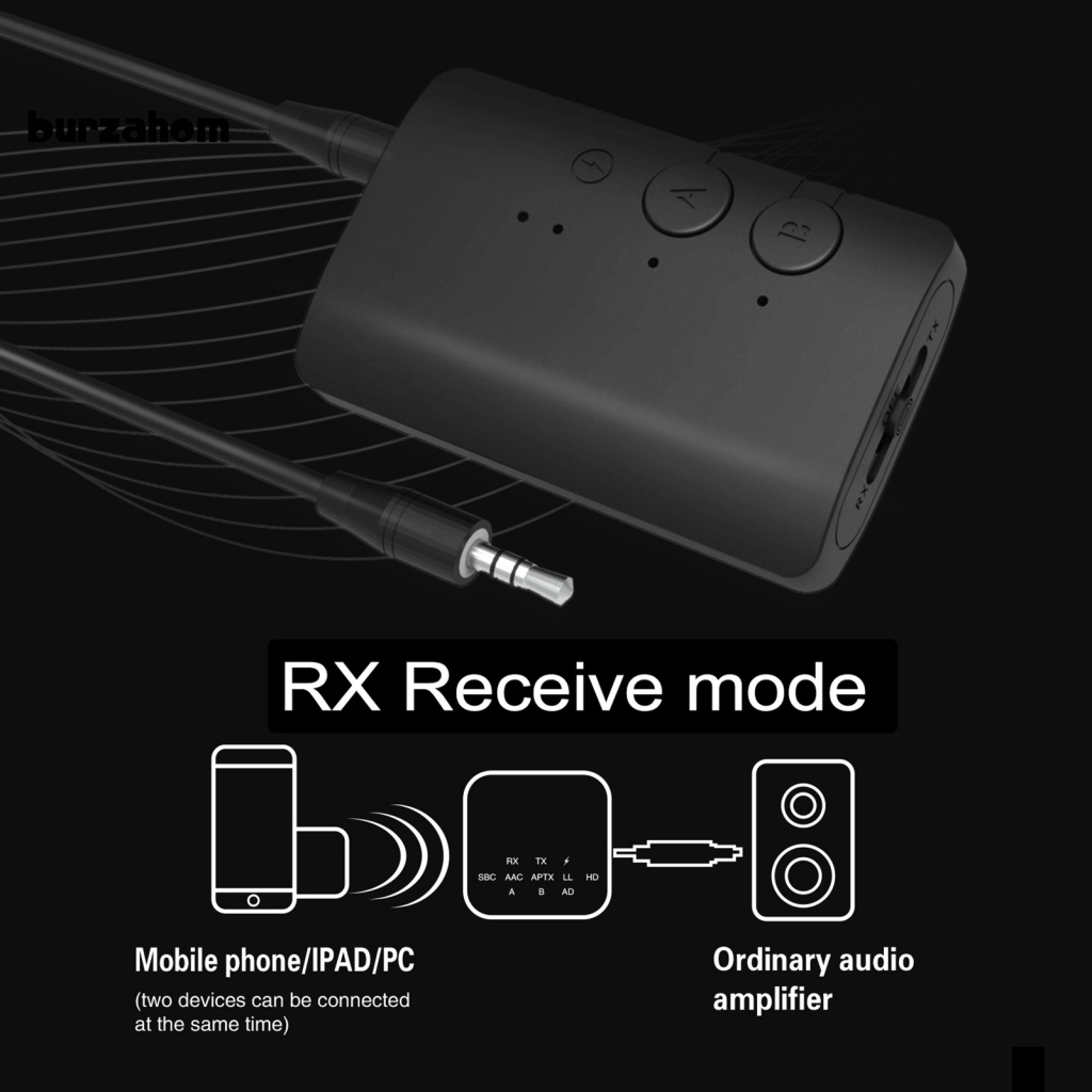 Thiết Bị Nhận Tín Hiệu Âm Thanh Bluetooth Không Dây Jack Cắm 35mm