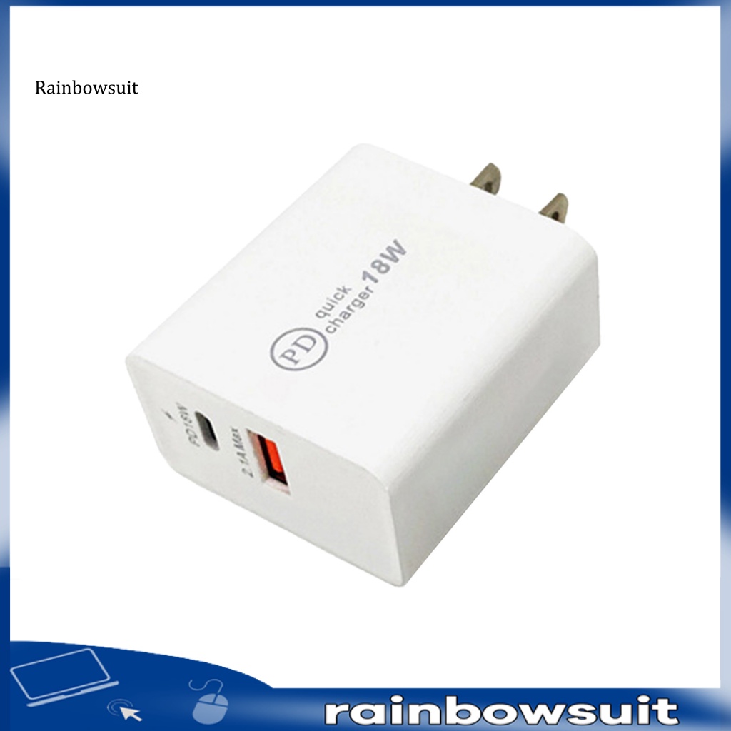 Đầu Sạc PD18W QC30 USB Hiệu Quả Cao Cho iPhone