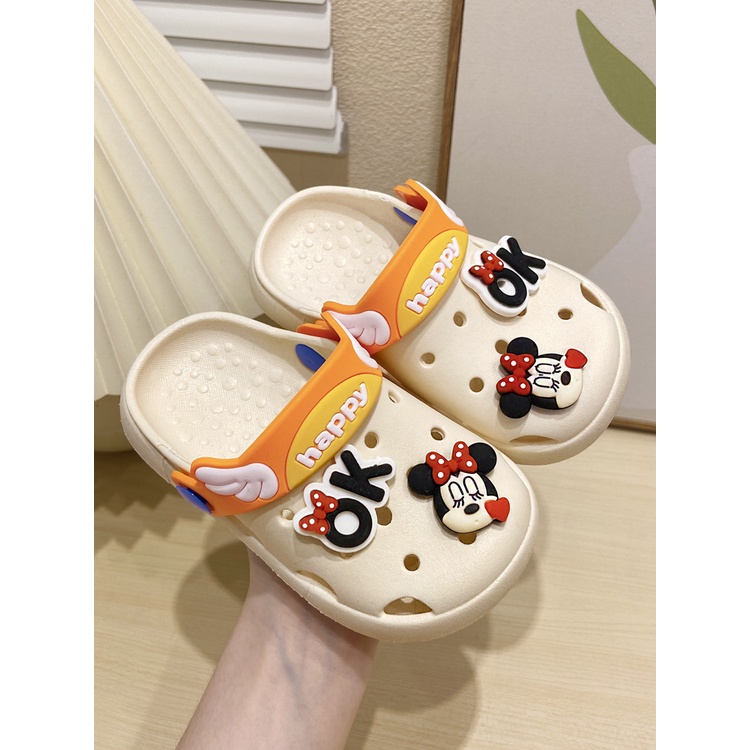 Dép Đi Trong Nhà Chống Trượt Họa Tiết Hoạt Hình Doraemon Đáng Yêu Cho Trẻ Em