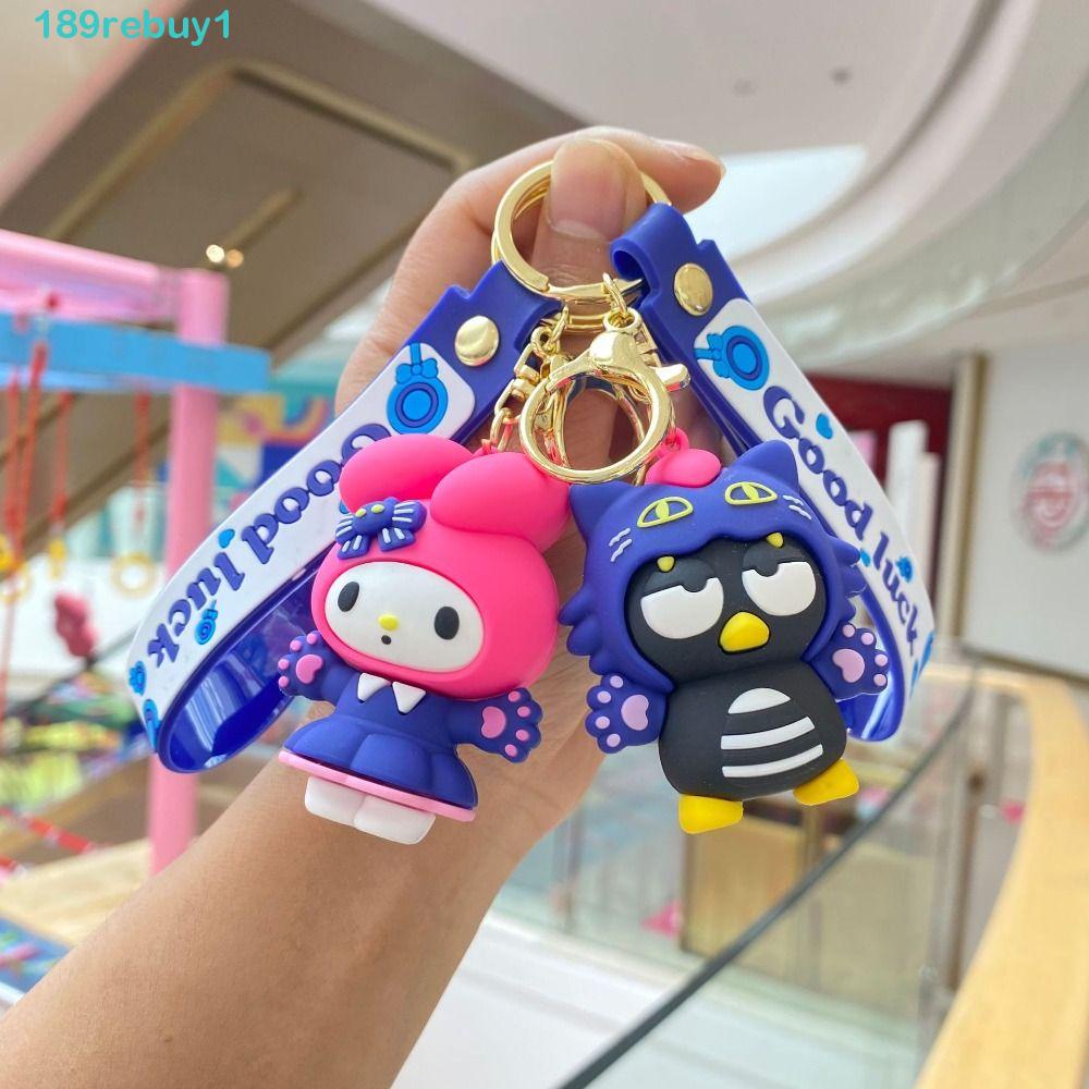 REBUY1 Móc Khóa Hình Búp Bê Cinnamoroll Xinh Xắn