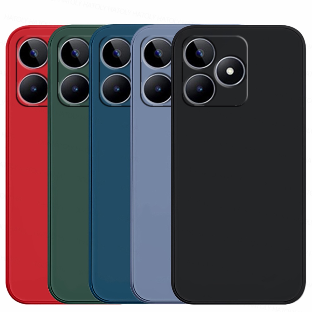 Ốp Điện Thoại Silicon Dẻo Vuông Bảo Vệ Camera Cho Realme C53 Realme C53 Raelme Realmy C53