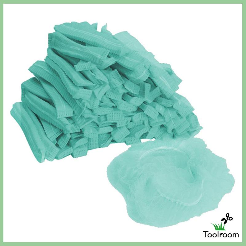 Set 100 Mũ Lưới Trùm Đầu Co Giãn Chống Bụi Dùng Một Lần Đa Năng Tiện Lợi Dễ Sử