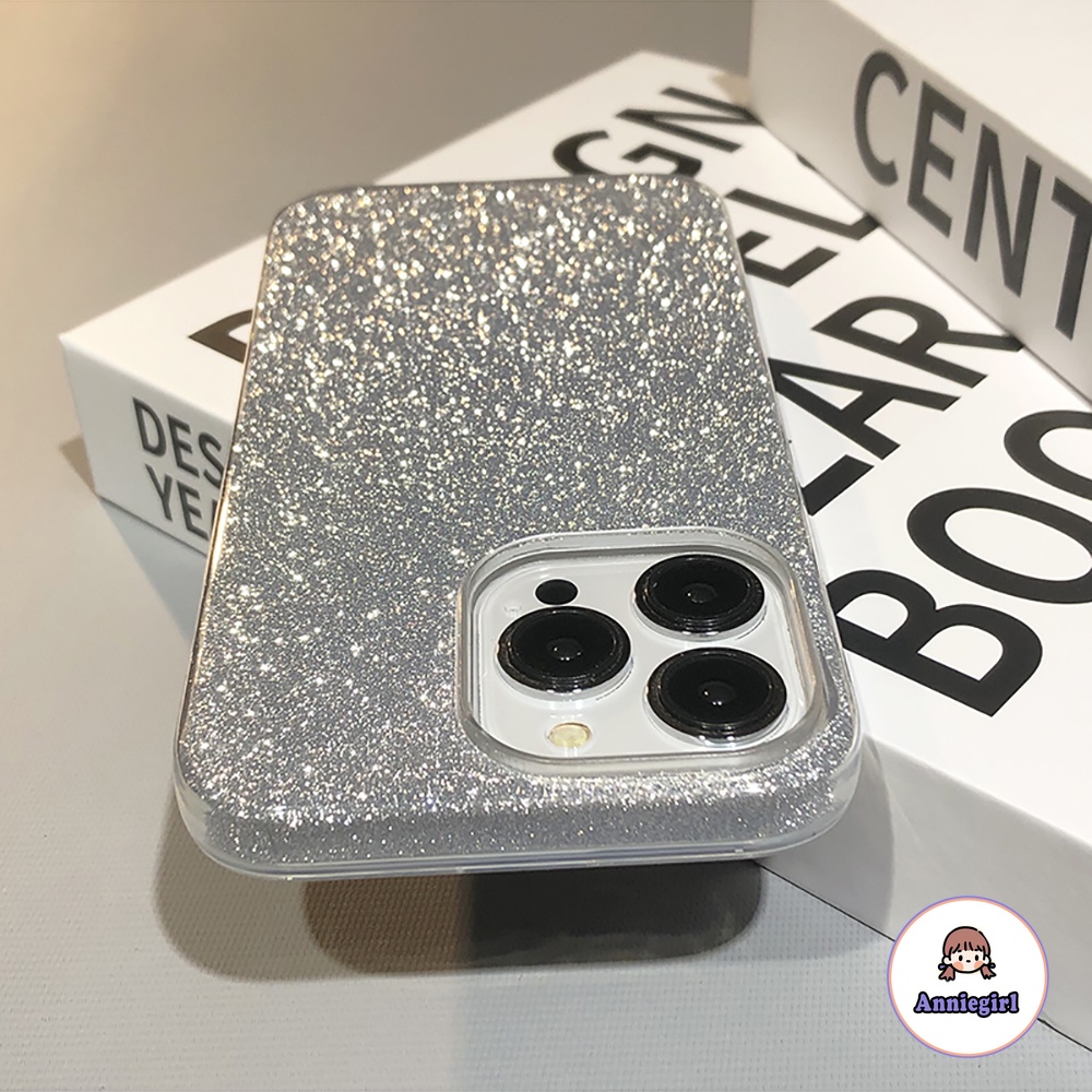 Ốp Điện Thoại IMD Mềm Đính Lá Nhôm Lấp Lánh Thời Trang Cho IPhone 11 14 Pro Max 13 Pro Max 12 X XS XR 7 8 Plus Ultra