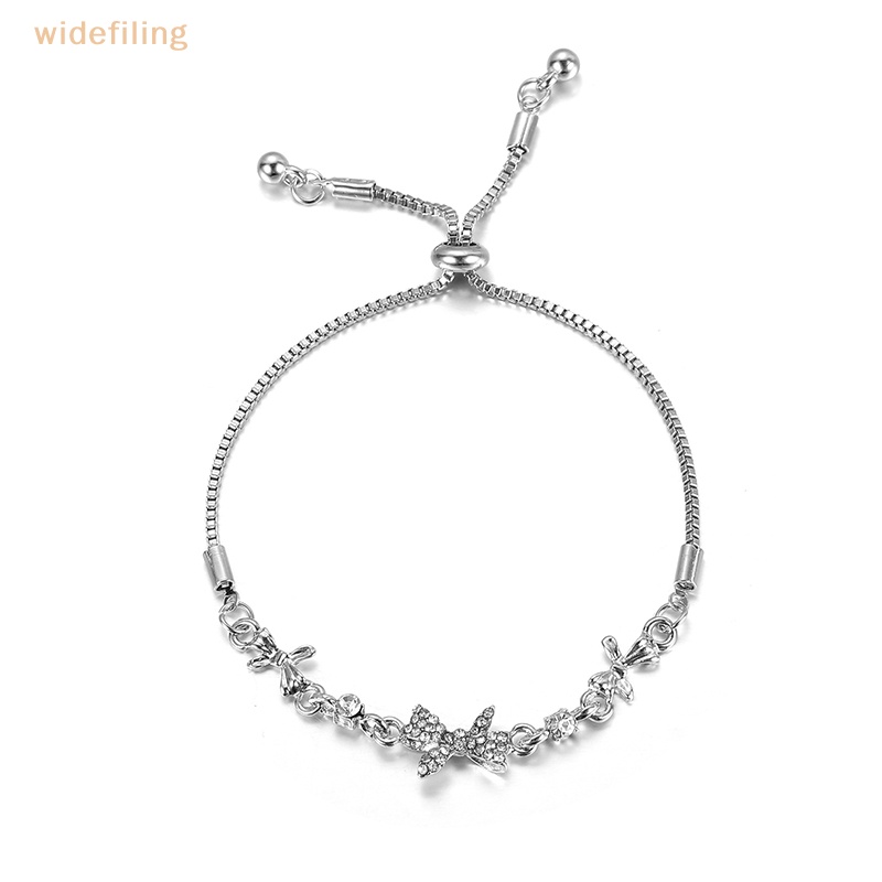 Vòng Tay Bản Rộng Đính Đá Pha Lê Thanh Lịch Thời Trang Hàn Quốc Cho Nữ