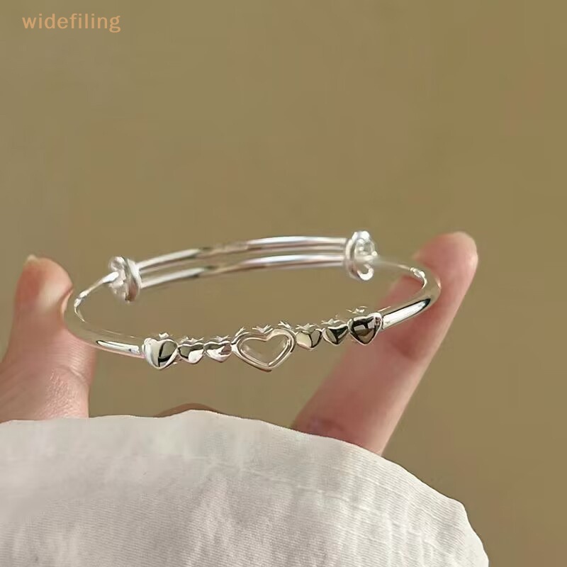 Vòng Tay Mặt Hình Trái Tim Đơn Giản Thời Trang Dành Cho Nữ