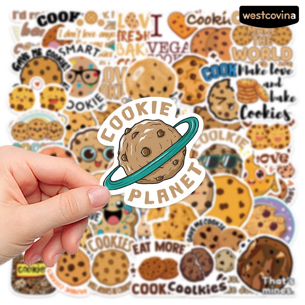 [WSTN]✎Bộ 50 Miếng Dán Hoạt Hình Chống Thấm Nước Siêu Bền Trang Trí Sổ Tay / Điện Thoại / Laptop