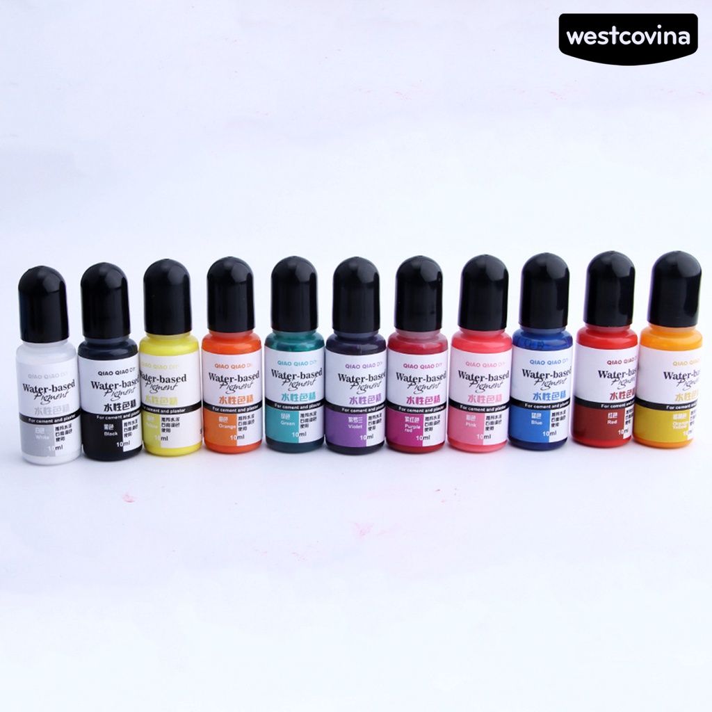 [WSTN]✎Dung Dịch 10ml Màu Sắc Sống Động Chống Rò Rỉ An Toàn