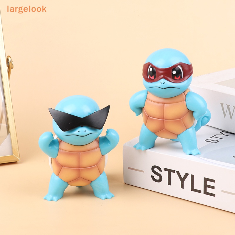 Đồ trang trí Nhân Vật Squirtle Bằng Pvc Dễ Thương