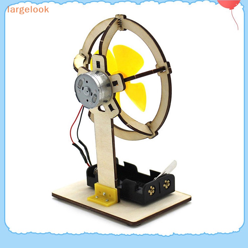Bộ Mô Hình Quạt Điện Lắc Đầu Dùng Thí Nghiệm Khoa Học DIY Cho Trẻ Em