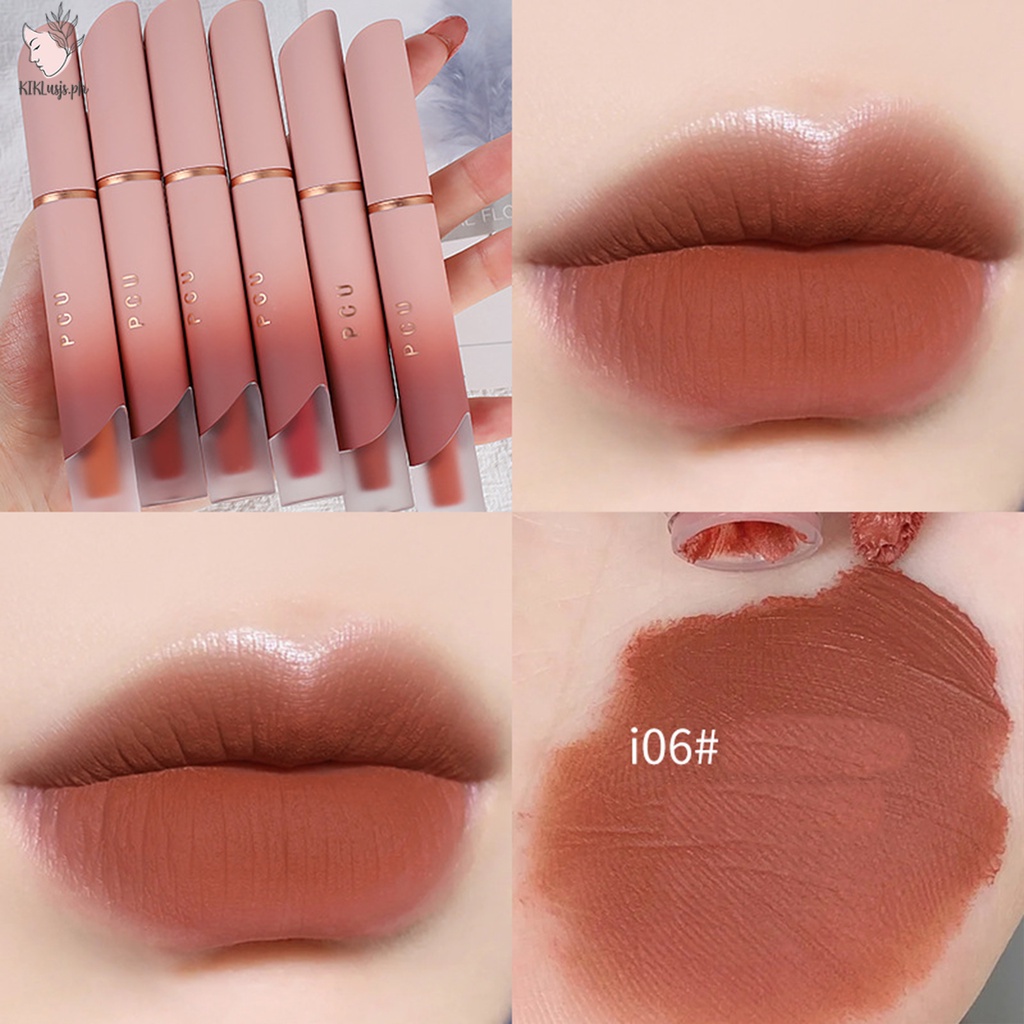 Tl Son Kem 6 Màu Nhung Lì Lâu Trôi Không Phai Kháng Nước Trang Điểm Cho Nữ