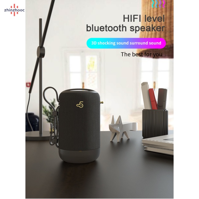Loa Bluetooth Không Dây vip Siêu Trầm Chống Thấm Nước Nhiều Chế Độ Cho Xe Hơi / Máy Tính