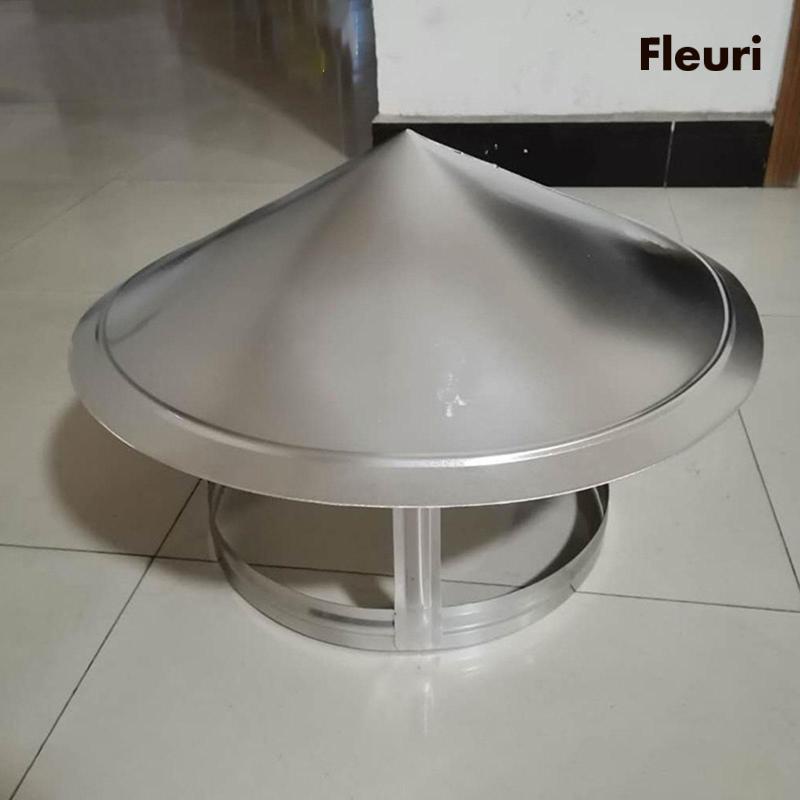 Chimney Mái Nhà Dễ Lắp Đặt Nắp Đậy Ống Nước Chống Mưa Dễ Lắp Đặt Cho Nhà Gỗ Ngoài Trời