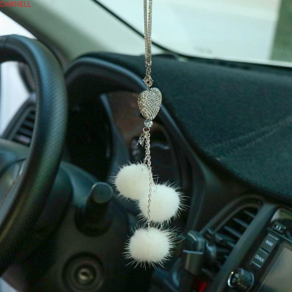 DARNELL Dây Treo Đính Đá Lấp Lánh Trang Trí Nội Thất Xe Hơi