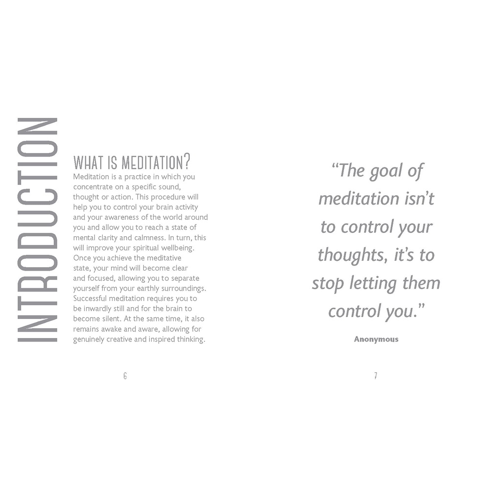 The Little Book Of Meditation