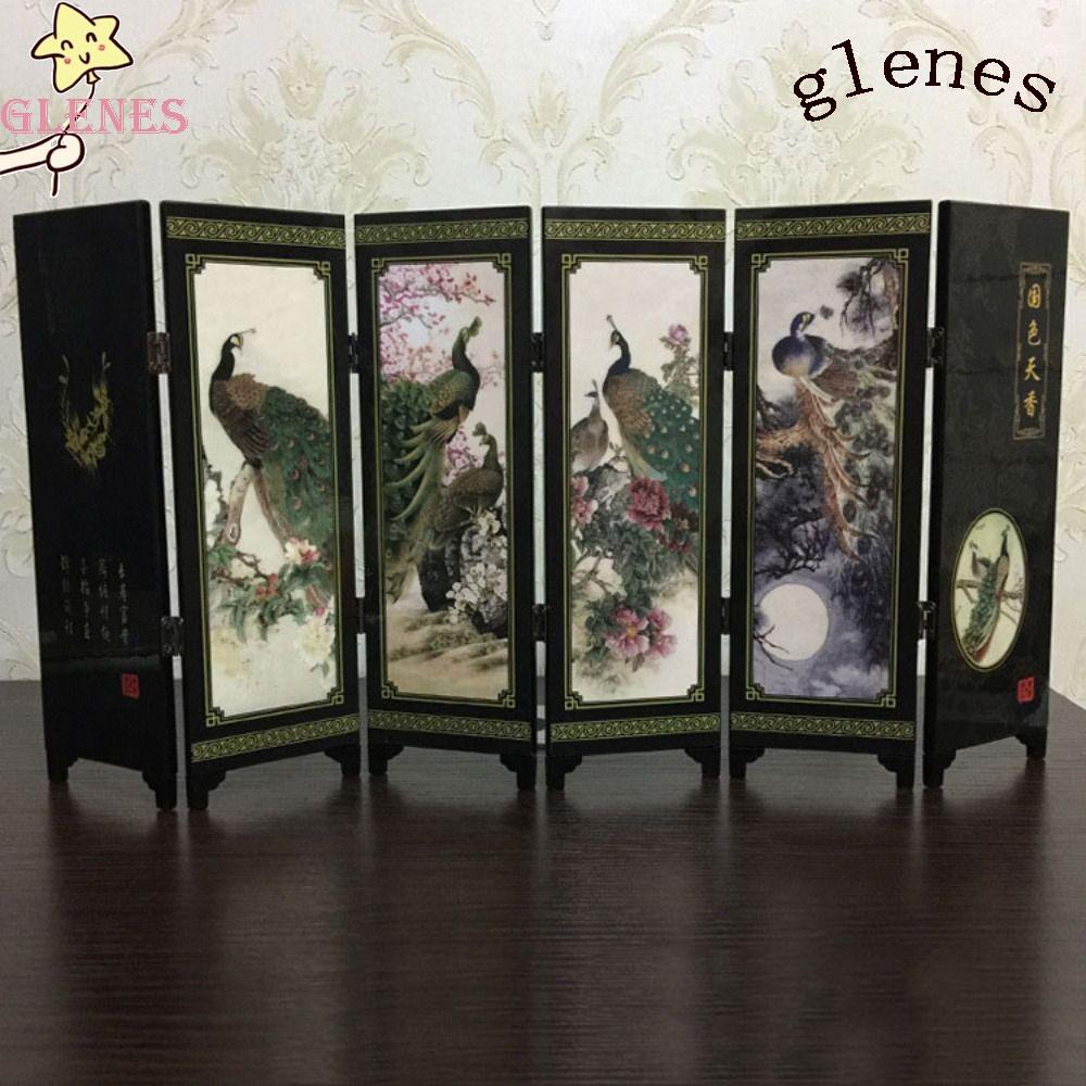 GLENES Tranh Treo Tường Trang Trí Nội Thất Phong Cách Trung Hoa