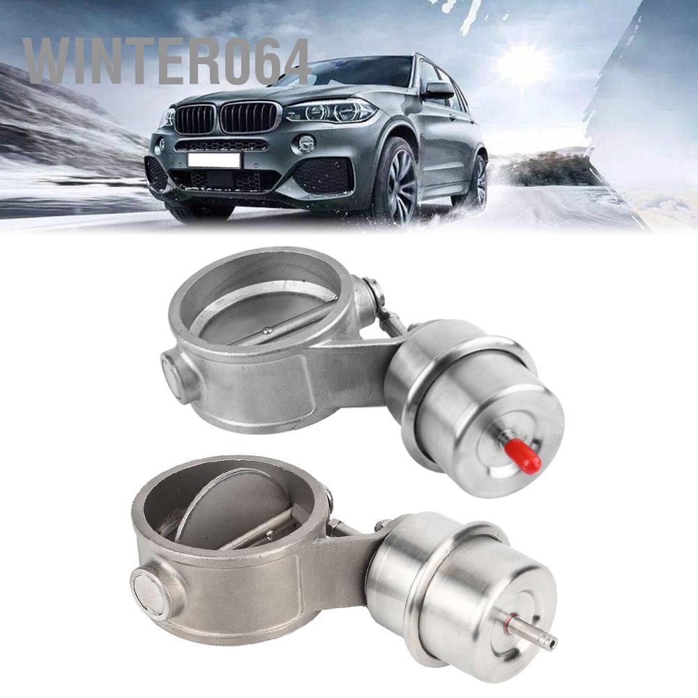 Winter064 Van điều khiển khí thải ô tô đa năng 2.5 &quot;Phù hợp với phụ kiện xe ống D 63mm
