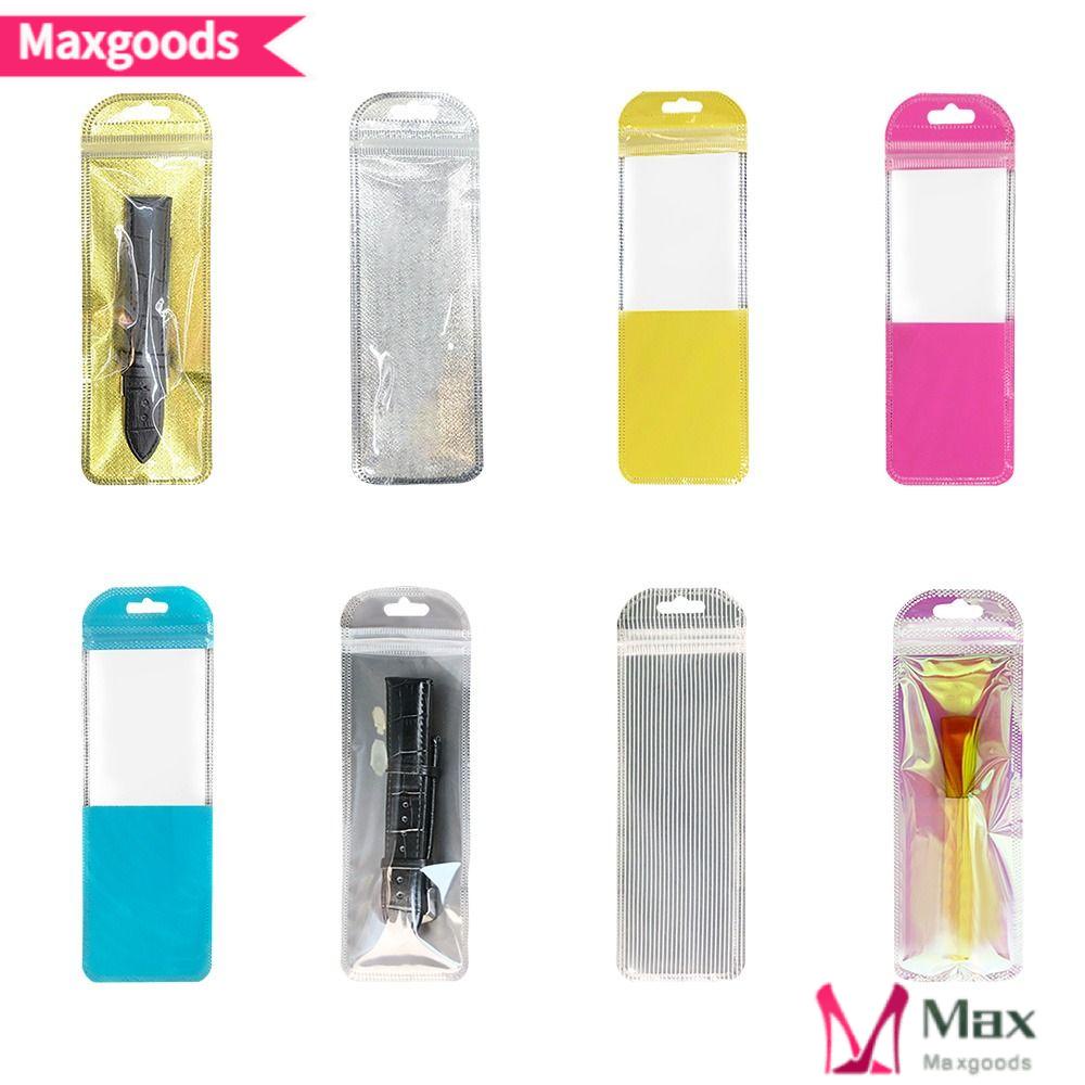 MAXG Túi Zip Dày Tự Niêm Phong Trưng Bày Trang Sức Có Thể Tái Sử Dụng