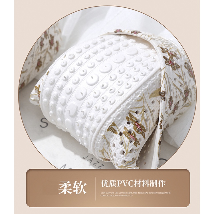 Xăng đan Vải Canvas Đế Phẳng In Hoa Thoải Mái Và Không Đáng Sợ Cho Nữ Y Tá Khiêu Vũ Công Sở