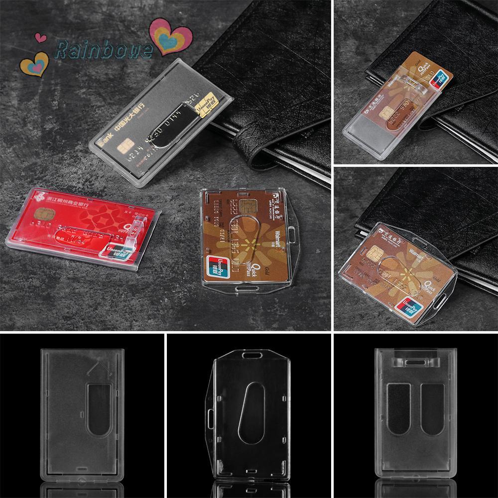 RAINBOW 1 Vỏ Nhựa Cứng Bảo Vệ Thẻ Đa Năng