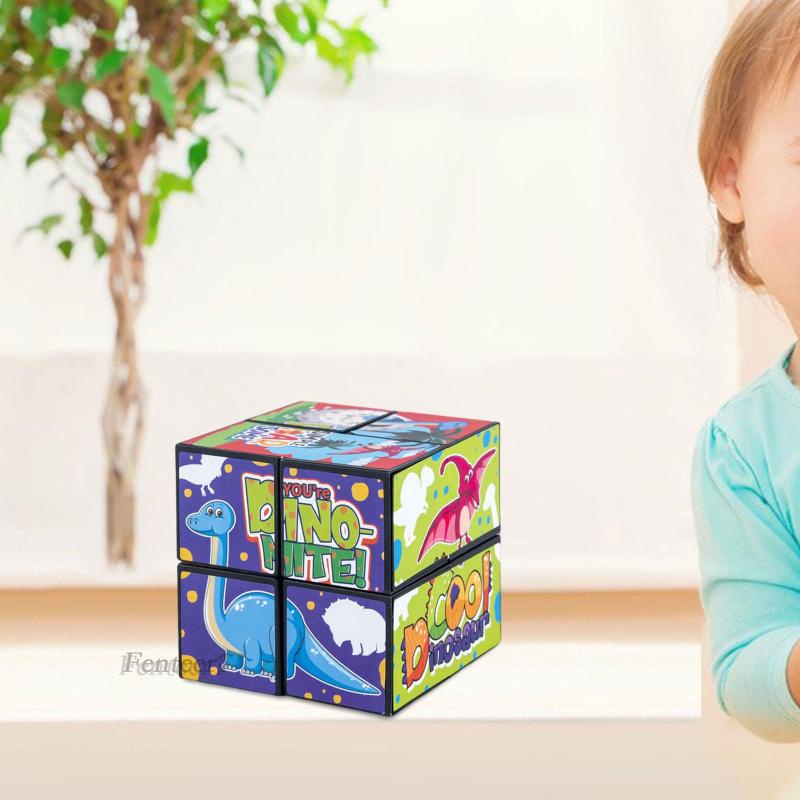 Đồ Chơi Khối Lập Phương Biến Hình 3D Mượt Mà Giáo Dục Cho Bé