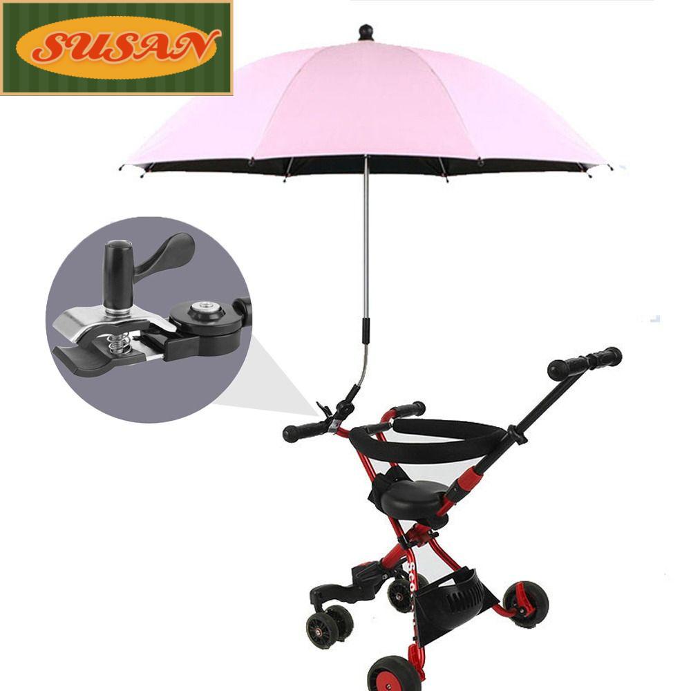 SUSANS Dù Che Nắng Đường Kính 75cm Có Kẹp Tháo Rời Được Cho Xe Đẩy Em Bé