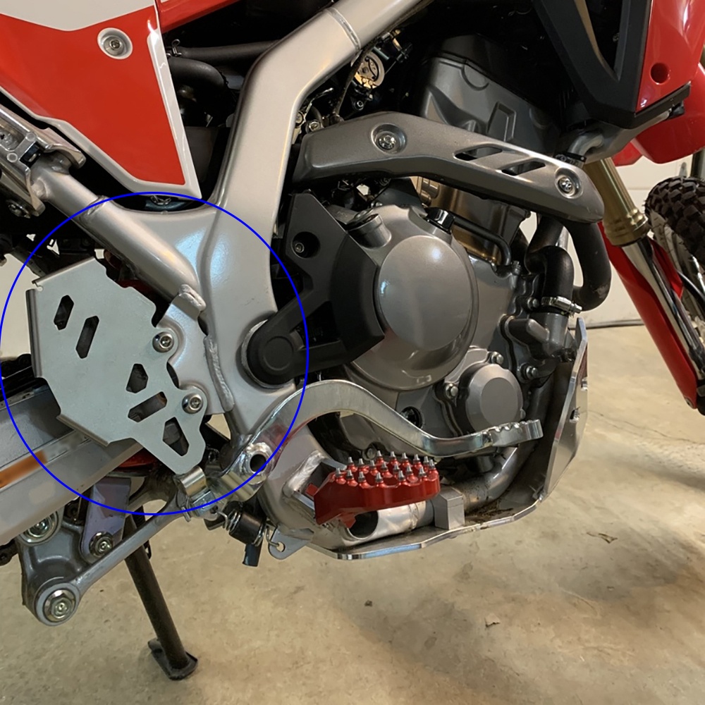Dành Cho Xe HONDA CRF300L RALLY CRF300 L CRF 300 L 300L Phụ Kiện Phanh Sau Chính Xi Lanh Bảo Vệ Vỏ B