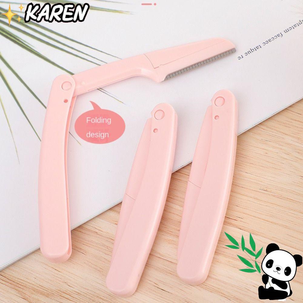 KAREN Set 6 Dụng Cụ Tỉa Lông Mày Tiện Lợi
