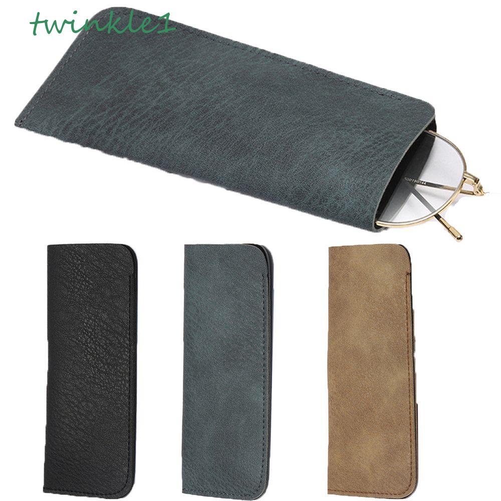 TWINKLE Túi Da Mềm Chống Thấm Nước Đựng Mắt Kính Tiện Dụng