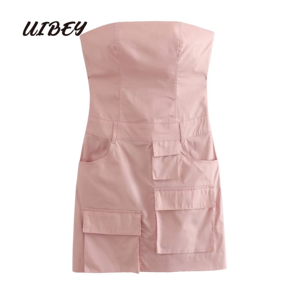 Uibey Đầm Thời Trang Nhấn Eo Tôn Dáng 6406