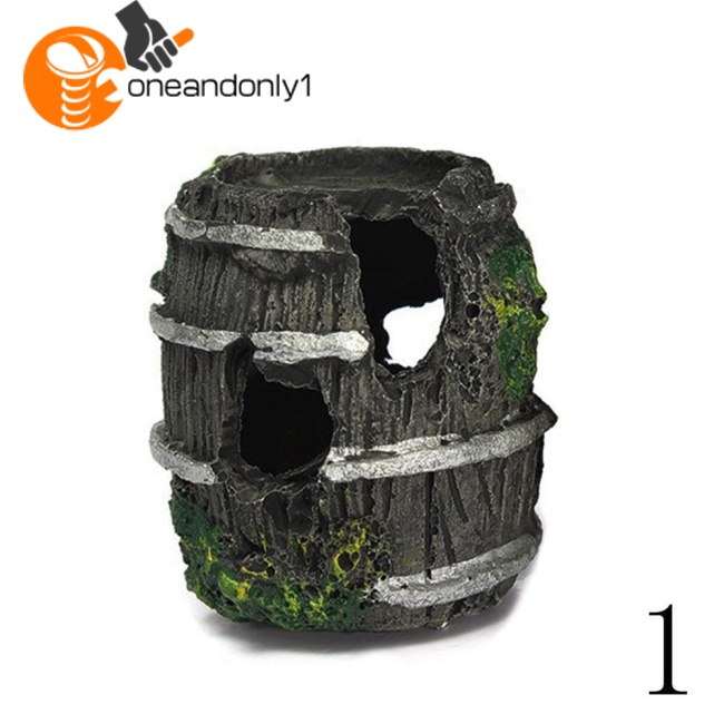 Thùng Rác Mini Bằng Resin Màu Sáng Độc Đáo Trang Trí Bể Cá