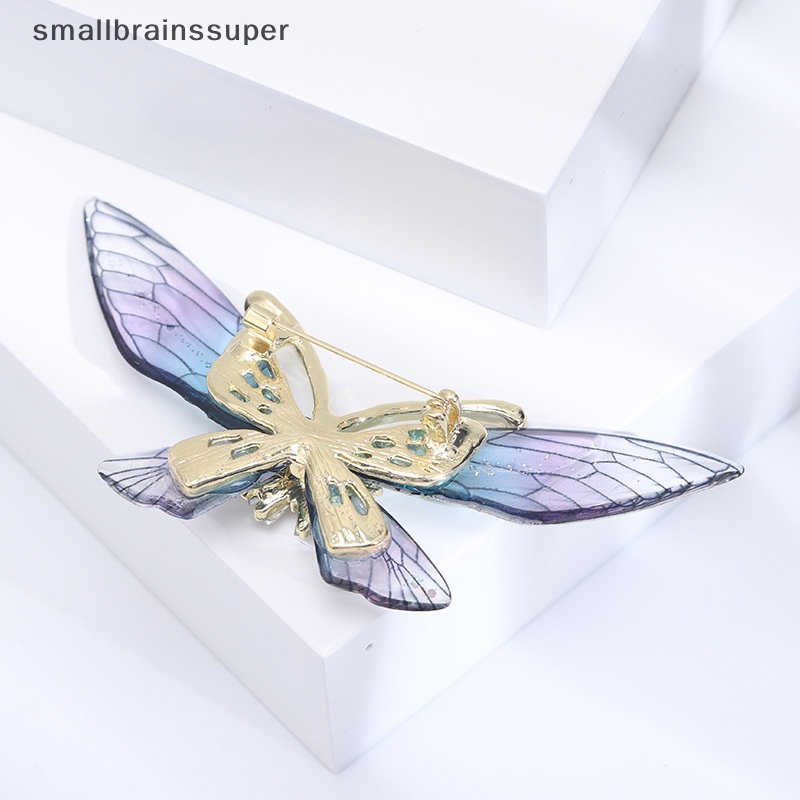 Trâm Cài Áo Hình Bướm Bằng Acrylic Trong Suốt Thời Trang Cho Nữ SBS