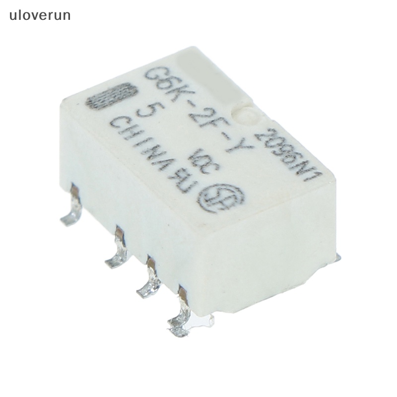 Uloverun 5 cái dc 5v smd g6k-2f-y rơ le tín hiệu 8pin cho omron relay vn