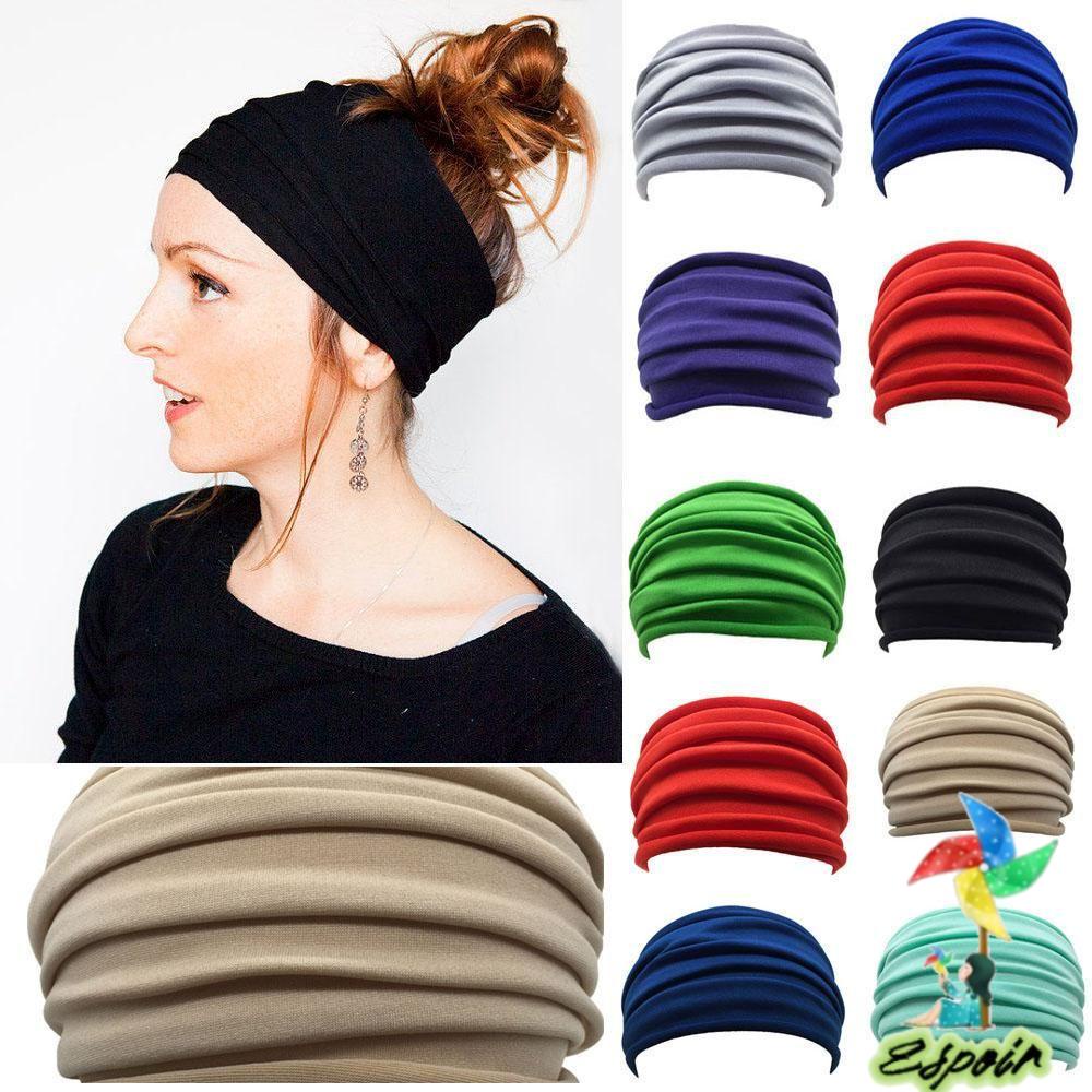 ESPO Băng Đô Thể Thao Bản Rộng Co Giãn Chống Trượt Chất Lượng Cao Mới