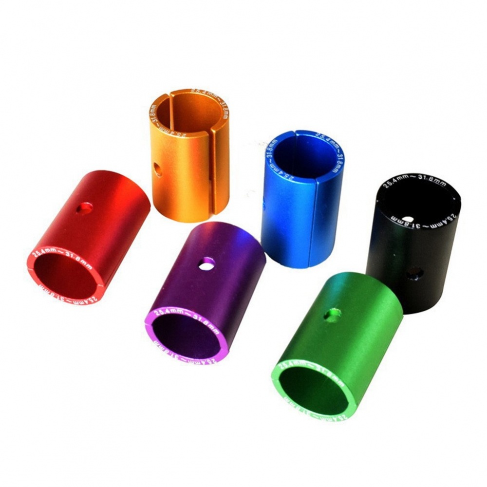 Phụ Kiện Nối Tay Lái Xe Đạp Màu Đen 25.4mm Sang 31.8mm