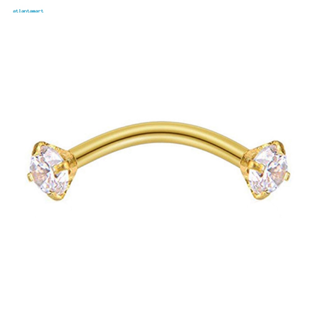 Túi Đựng Đồ Dùng Cao Cấp Tiện Dụng| Khuyên Xỏ Lông Mày Bằng Thép Đính Đá Zircon Chống Mòn Thời Trang Cho Nữ