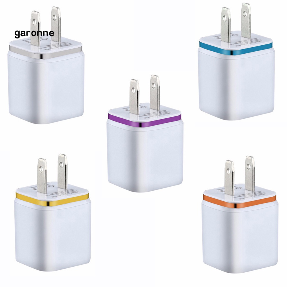 Tẩu Sạc Nhanh Cổng USB Kép Gắn Tường Cho Điện Thoại Di Động