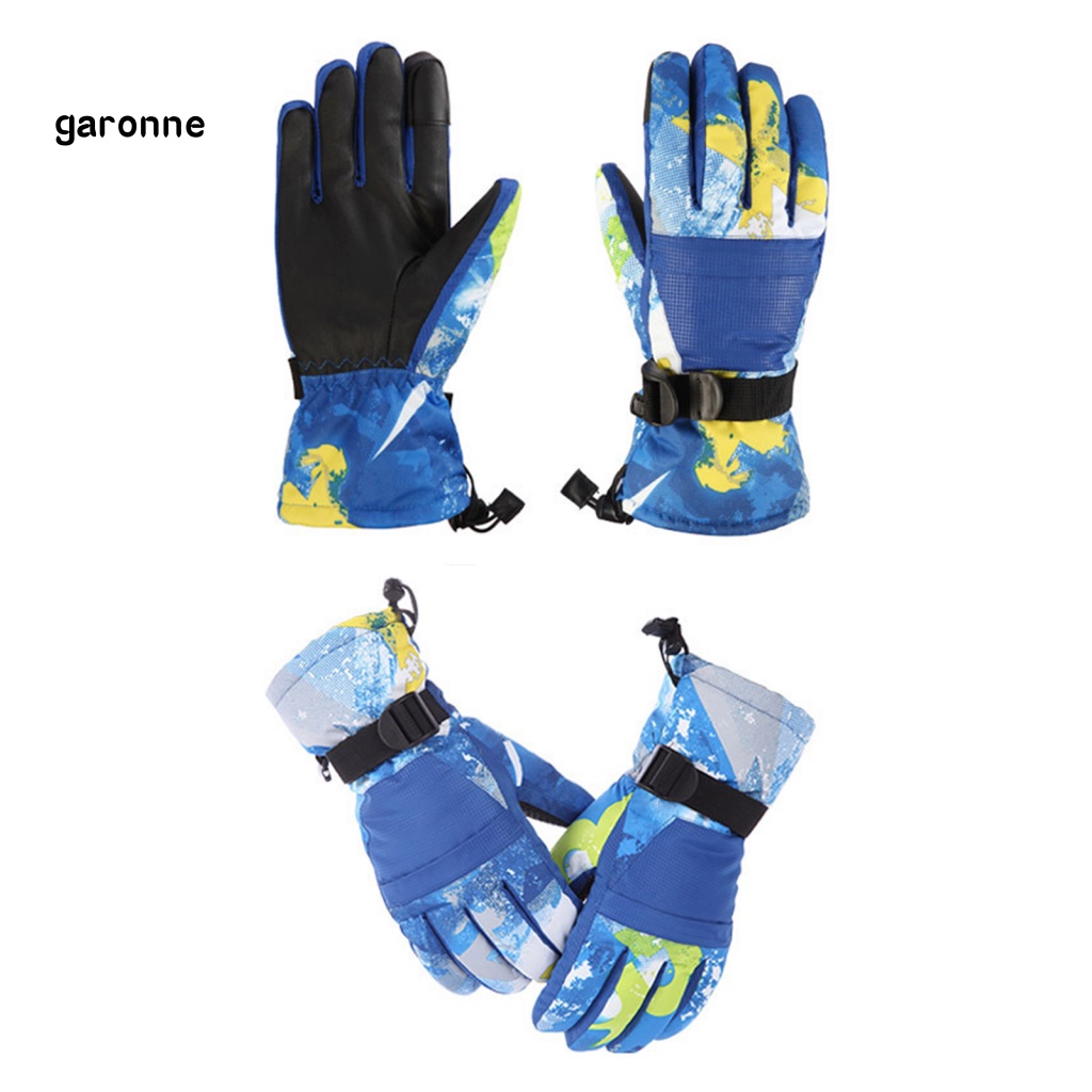 Găng Tay Trượt Tuyết / Đạp Xe Ngoài Trời Mùa Đông Chống Nước Cho Nam Và Nữ