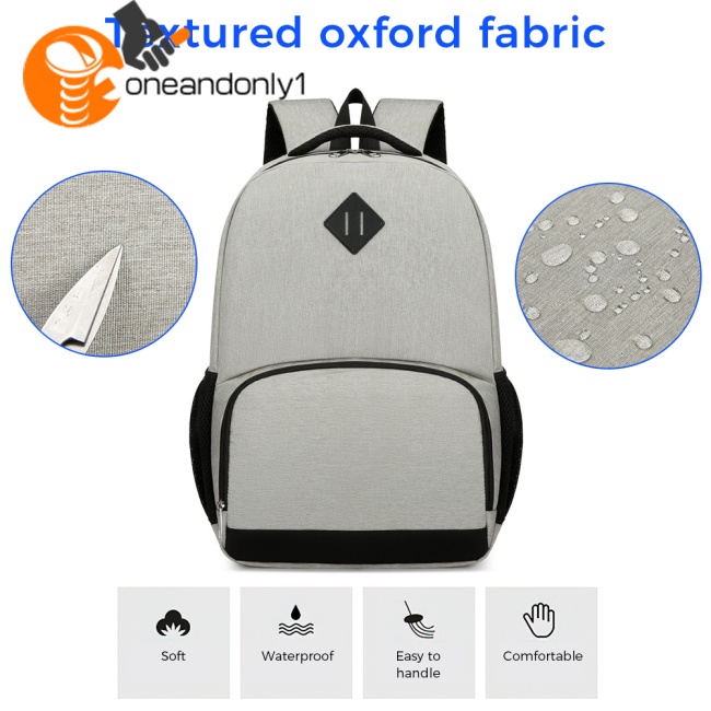 Ba Lô Vải Oxford Đựng Cơm Trưa Gọn Nhẹ Cách Nhiệt 20-35l