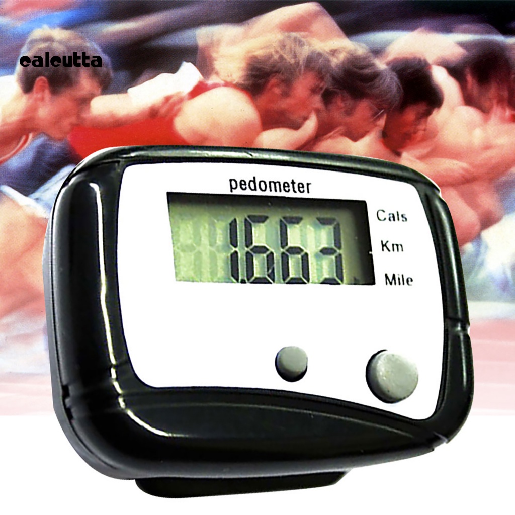 Máy Đếm Bước Đi Bộ Đếm Bước Chân Tiết Kiệm Pin Bằng ABS Đa Năng