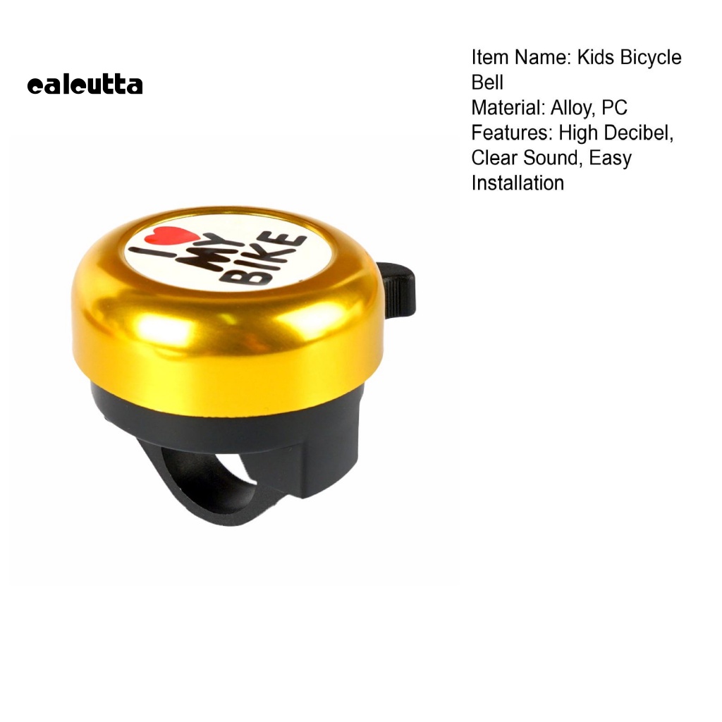 Còi Xe Đạp In Chữ Hoạt Hình Dễ Lắp Đặt Có Thể Tháo Rời Tiện Dụng Cho Bé