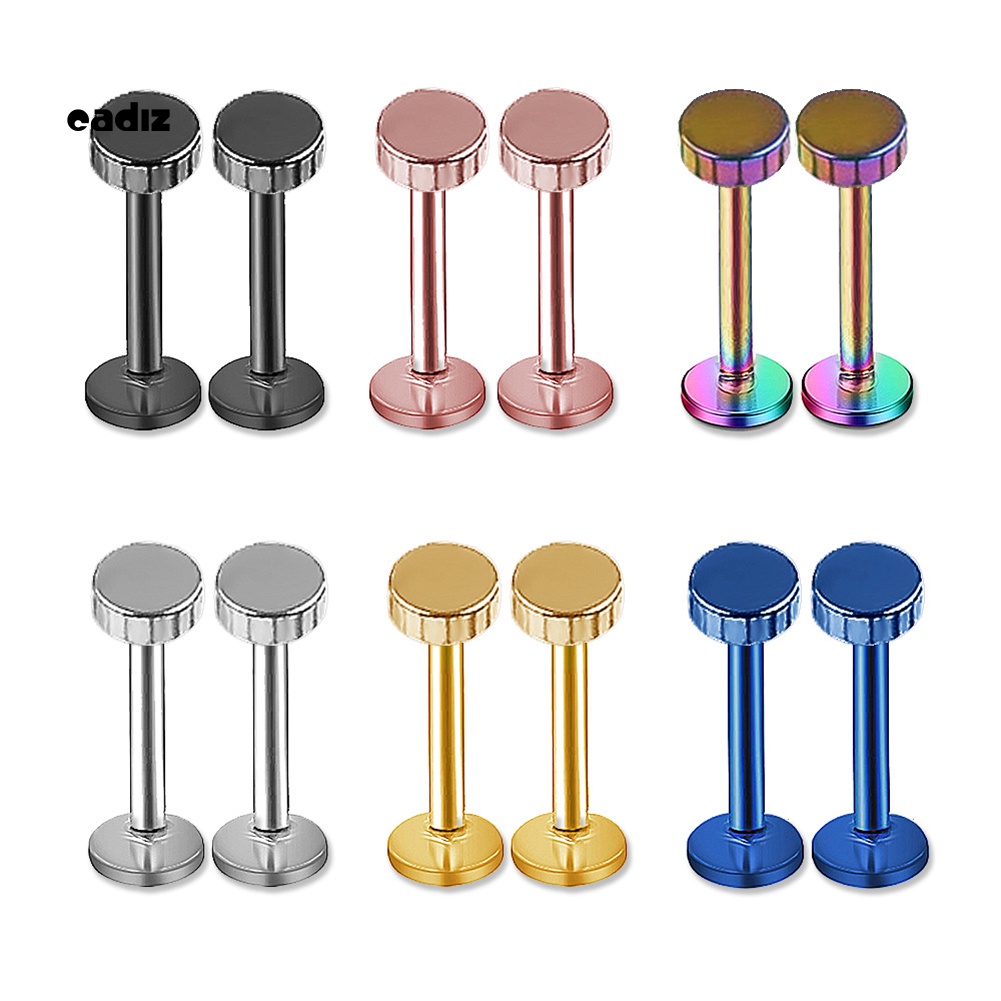 Khuyên Xỏ Cơ Thể Hình Tròn Phong Cách Thời Trang Unisex