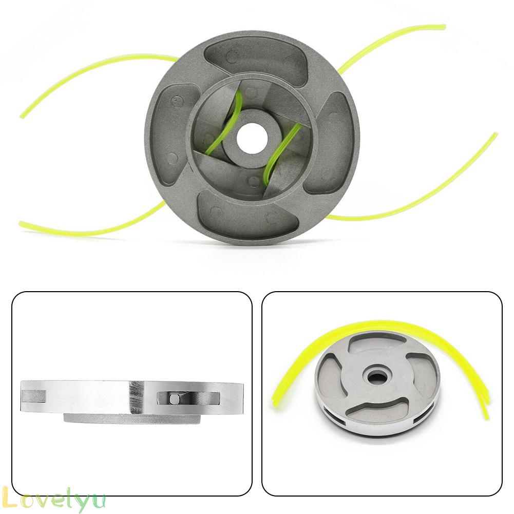 ⭐READY STOCK ⭐Universal Trimmer Head Aluminum Brush Cutter Parts Eater Head w/ 4 Lines