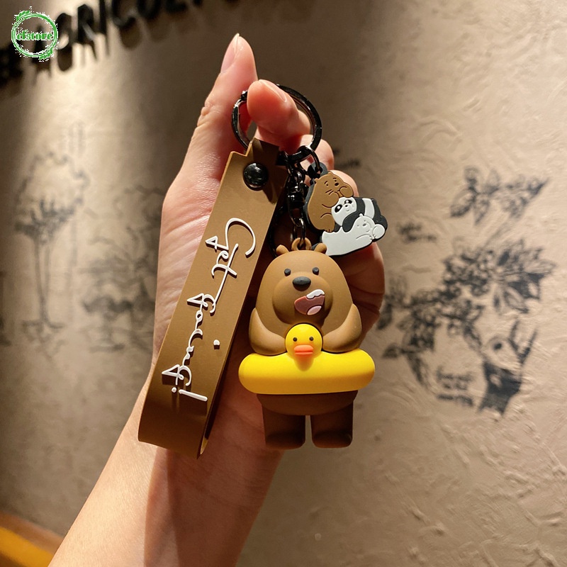 Móc Khóa Hình Búp Bê Hoạt Hình Sáng Tạo Dễ Thương