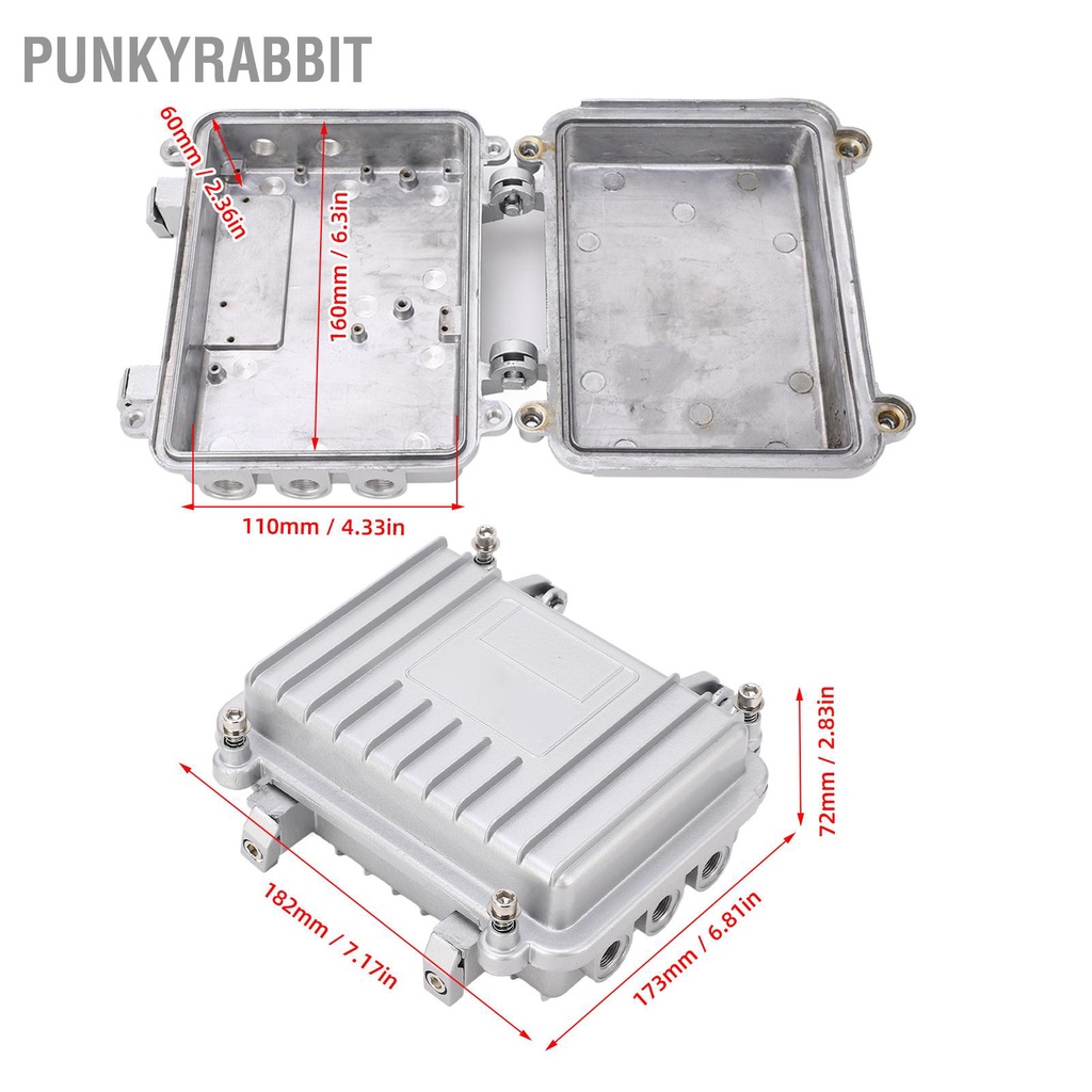 PunkyRabbit Bộ khuếch đại công suất Vỏ M12 bộ âm thanh chống nước IP65 để bảo vệ