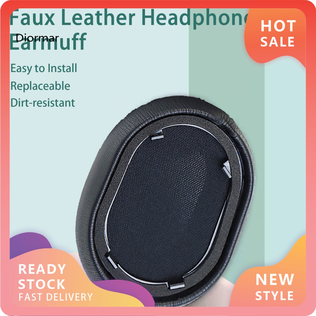 1 Đệm Tai Nghe Bọc Da Cotton Thoáng Khí Thay Thế Cho Plantronics BackBeat GO 810