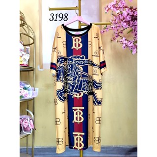 Đầm suông thun 3d big size hình thật shop chụp d3xl3198